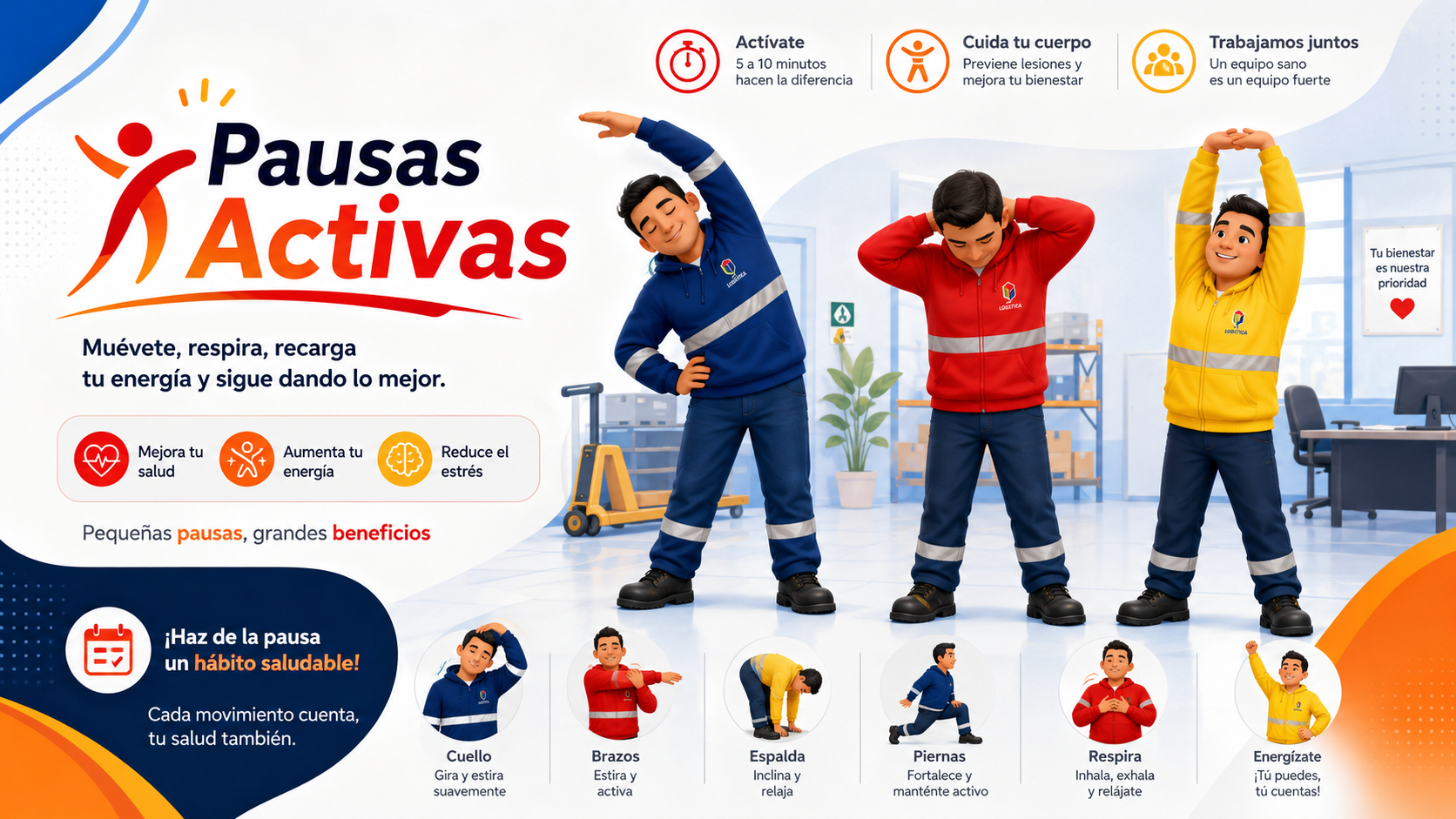 Pausas Activas Logística Inteligente