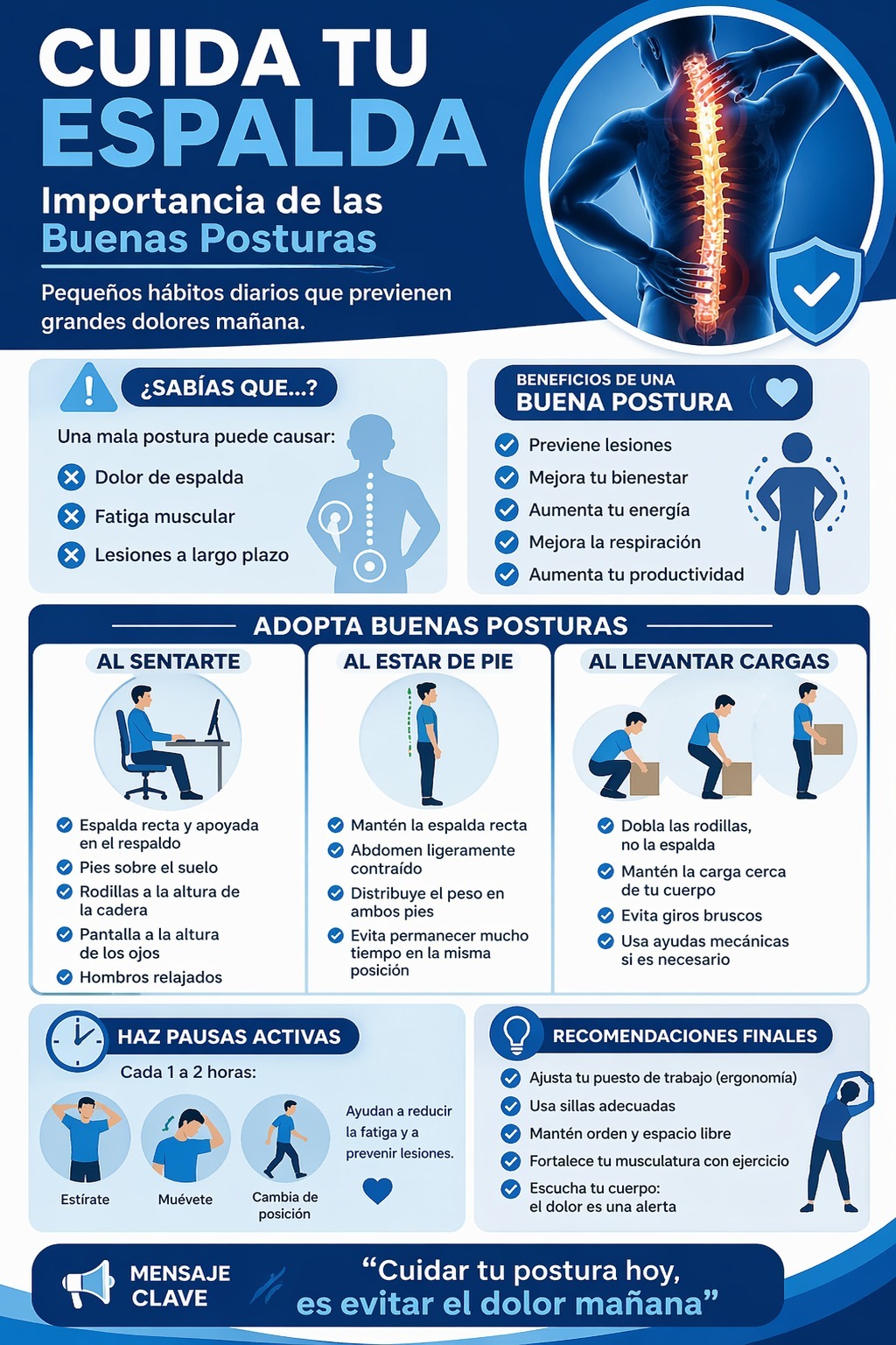 CUIDA TU ESPALDA